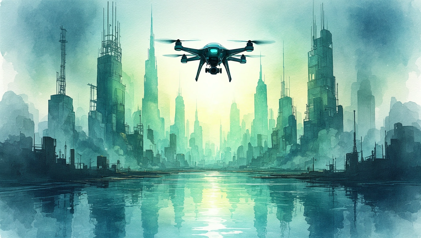 SkyPlan drónos illusztráció